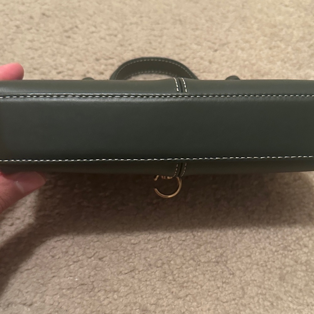 Cafuné green leather Mini Bag with Gold Hardware - Picture 9 of 11